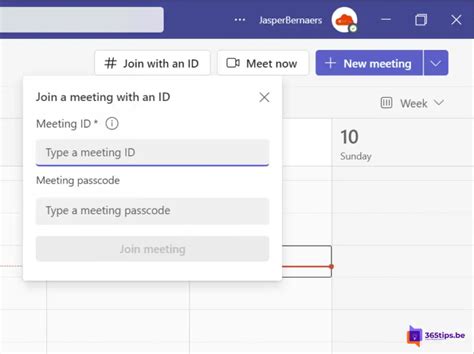 microsoft teams meeting id and passcode