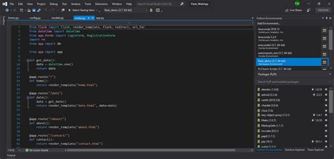 microsoft visual studio python setup