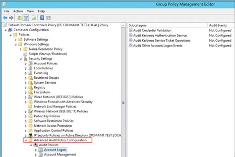 microsoft windows security auditing events