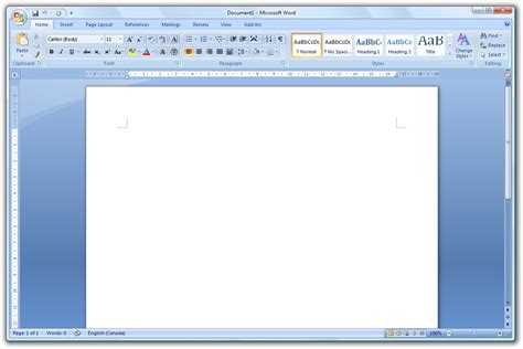 microsoft word 2007