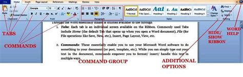 Image of Microsoft Word advanced features