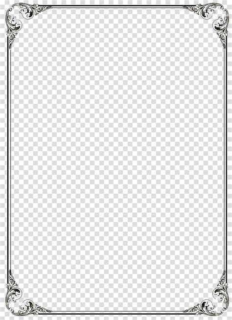 Microsoft Word Picture Frame Template