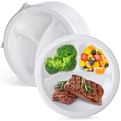Microwavable Plastic Dinner Plates Uk