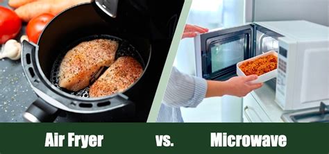 Microwave And Air Fryer Difference