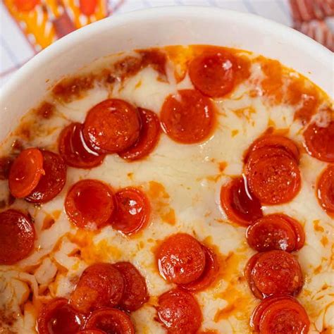 Microwave Pizza Dip