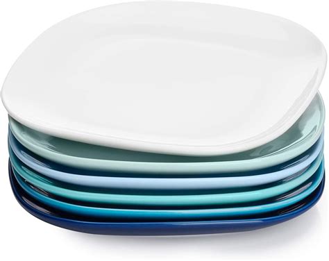 Microwave Safe Square Plates