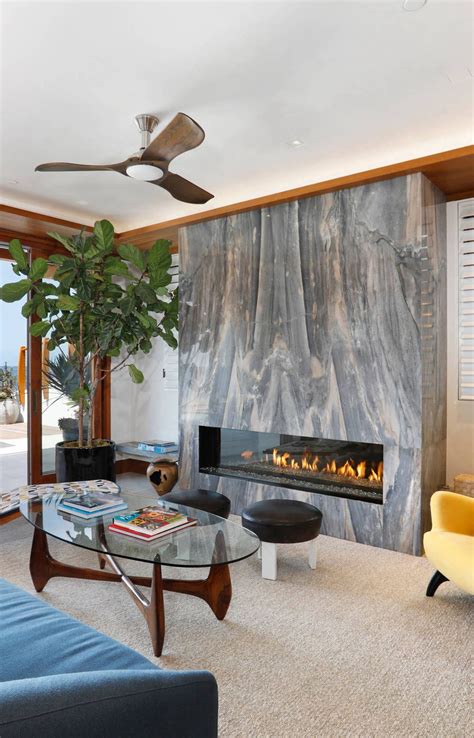15 MidCentury Modern Fireplace Design Ideas