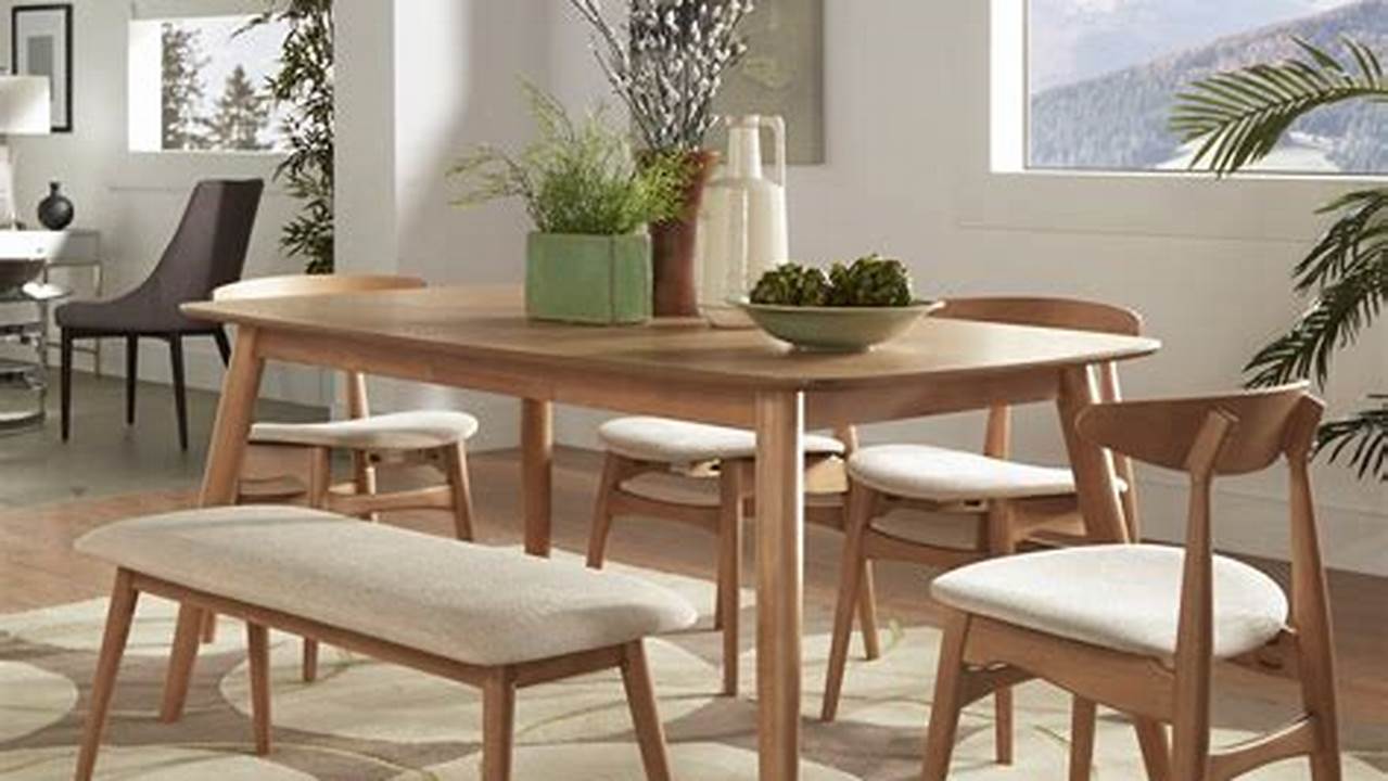 Mid-Century Modern Furniture Kitchen Table: A Timeless Charm for Your Kitchen