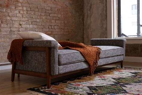 This Mid Century Modern Futon Sofa Bed For Small Space