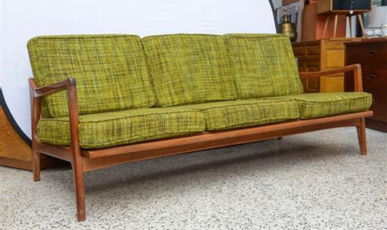 mid century modern teak furniture 1950s
