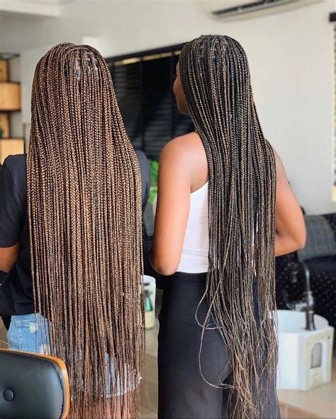 The Mid Back Vs Waist Length Braids Trend This Years