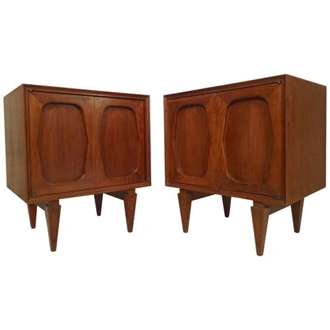 Mid Century Bedside Cabinets