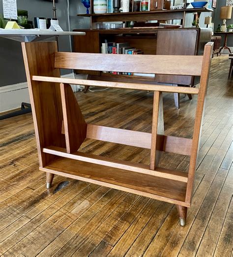 Mid Century Encyclopedia Bookcase