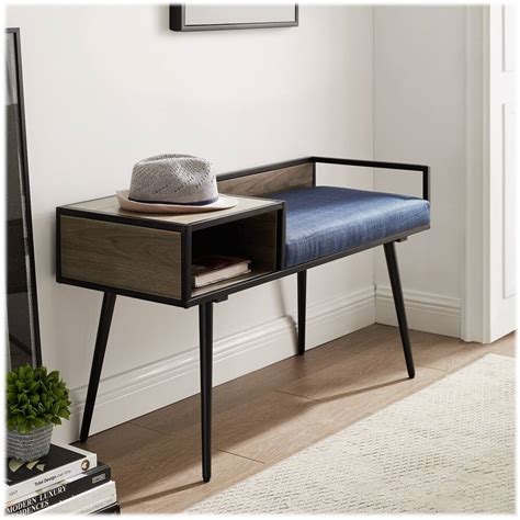 Step into Style with a Mid Century Entryway Bench - Add Elegance to Your Home