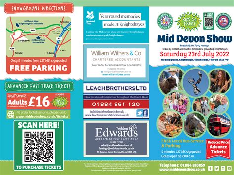 About Mid Devon Show Tickets