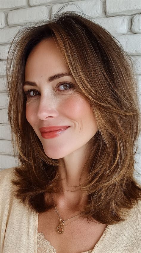 Mid Length Layered Cut