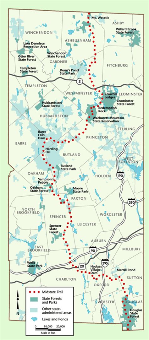 Mid State Trail Map Pdf