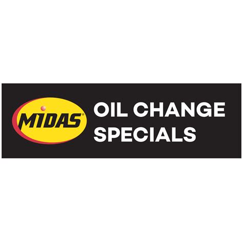 midas oil change specials