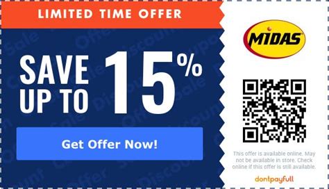 Midas Promo Code