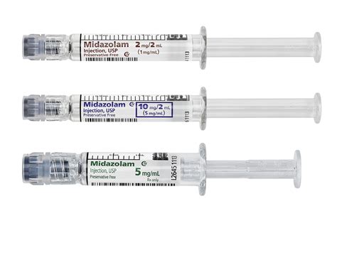 midazolam hydrochloride syringe