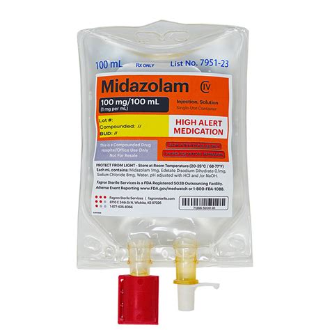 midazolam injection end of life