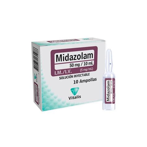 midazolam presentacion colombia