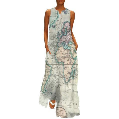 Middle Earth Map Dress