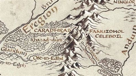 Middle Earth Map Eregion