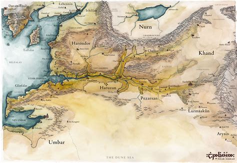 Middle Earth Map Harad