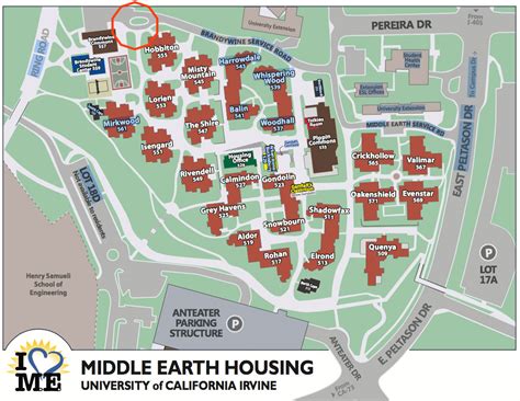 Middle Earth Map Uci
