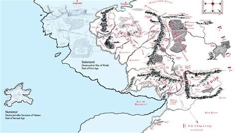 Middle Earth Map Utumno