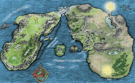 Middle Earth Map Valinor