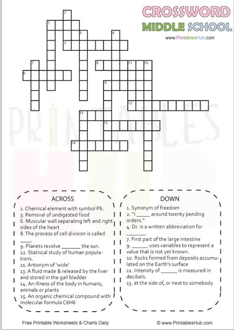 Summer Crossword Puzzles For Kids Printable crossword puzzles, Free