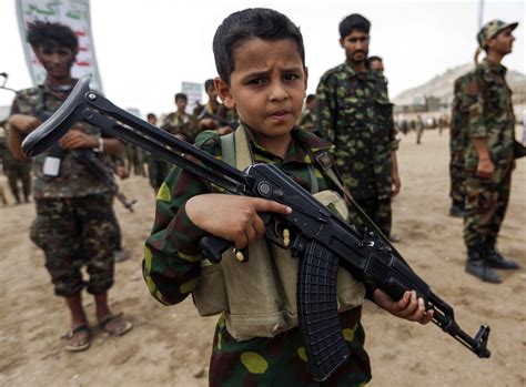 middle eastern child soldiers