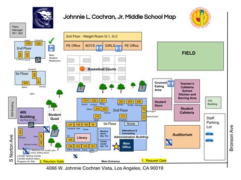 Middle School Map
