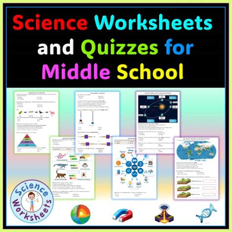 Middle School Printable Quizzes