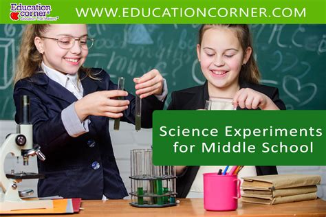 Middle School Science Experiments Using The Scientific Method