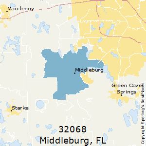 Middleburg Fl Zip Code Map