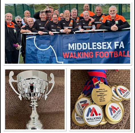 middlesex walking football league