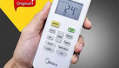 Midea Air Conditioner Remote Controller Manual