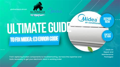 Midea Aircon E3 Error Code