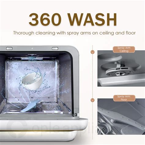 Midea Benchtop Multifunction Mini Portable Dishwasher