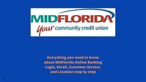 midflorida credit union online banking