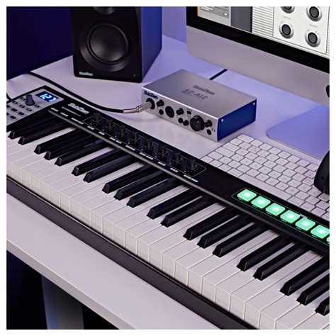 Midi Controller Keyboard With Joystick