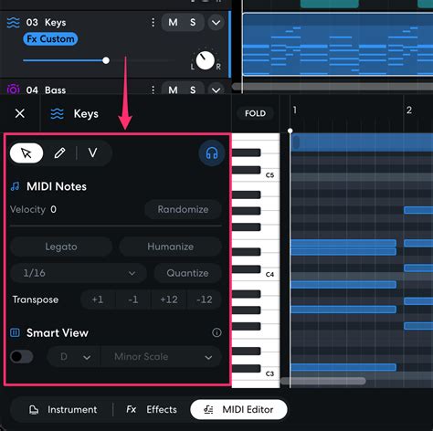 Midi In Bandlab