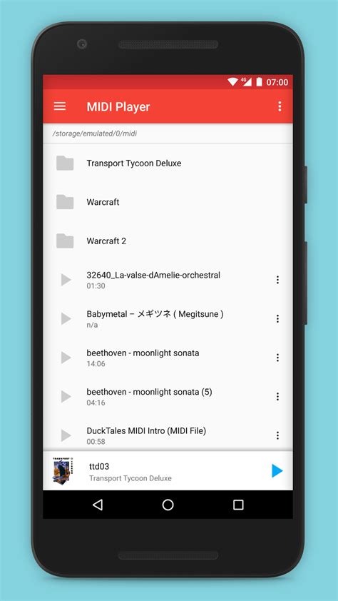 Midi Interface App For Android