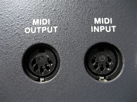 Midi Keyboard Input Output