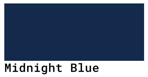 Midnight Blue Cmyk Color Code