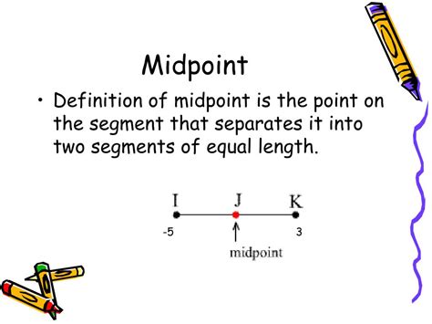 Midpoint Definition Of Segment