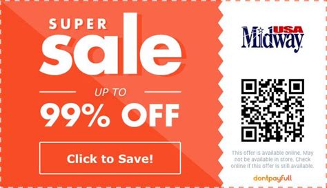 midway usa coupon code
